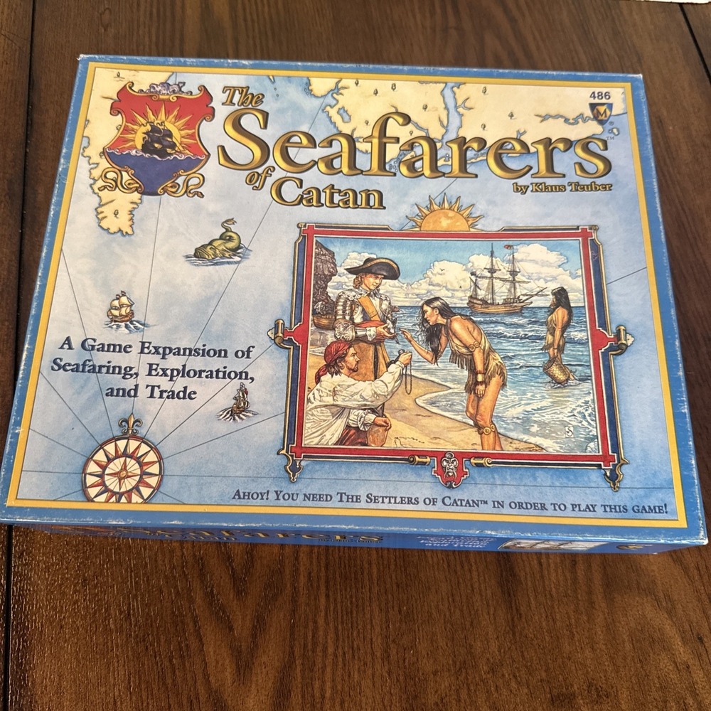 Mayfair Games "The Seafarers of Catan" By Klaus Teuber #486 Used